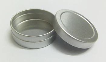 

10g Cosmetics Sample Aluminium Containers Small Empty Skin Care Cream Sample Packaging Jars Bottles