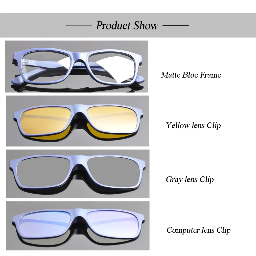 Product show -matte blue
