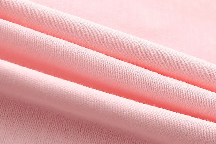 Girls Clothes 2018 Summer 100% Cotton White Pink Solid Color V Tassels Patchwork Short Sleeve O-Neck T Shirt Girls (9)