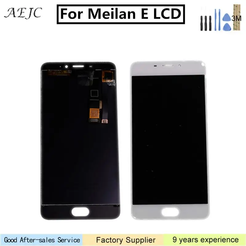 Черно-белый 5 дюймов для Meizu M3E Meilan E ЖК-дисплей кодирующий | Экраны для мобильных телефонов -32912917241