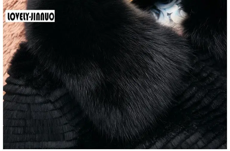 Des Veste D'hiver Plus Naturel Taille Nouveau Manteau La Véritable 2018 De Fourrure Gratuite F Longue Cisaillé Arrivent Lapin Femmes 569 Livraison LjSUMVzqGp
