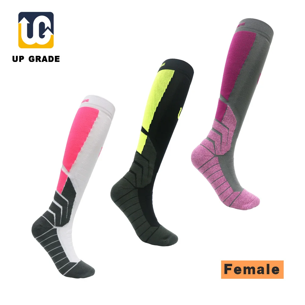 UPGRADE 3Pair/Lot Men Women Cycling Climbing Hiking Skiing Socks High Outdoor Warm and breathable Socks Outdoor