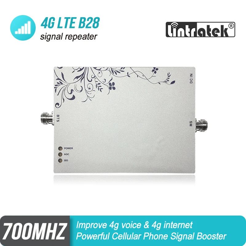 

75dB Gain Powerful 4G LTE B28 700mhz Mobile Phone Signal Booster MGC ISO light 4G Data 700 Cellular Phone Repeater Amplifier #8