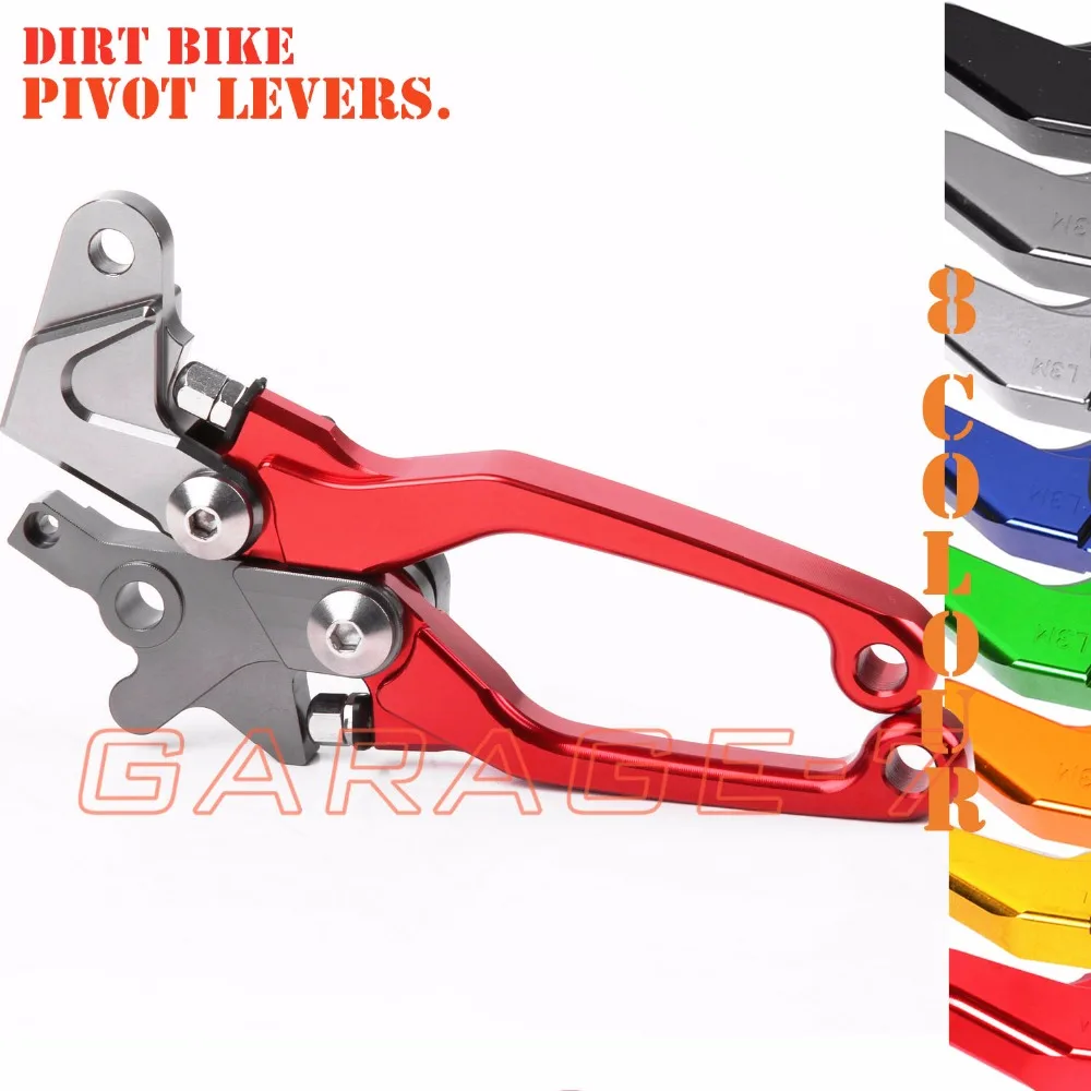 

For Honda XR250/MOTARD XR400 MOTARD CRM250R/AR CNC Dirt Bike Off Roads Motocross Pivot Racing One Pair Moto Brake Clutch Levers