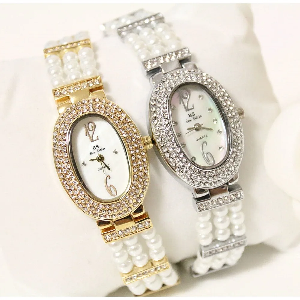 Buy 2017 Arrival Bling Pearl Watch Women Luxury
