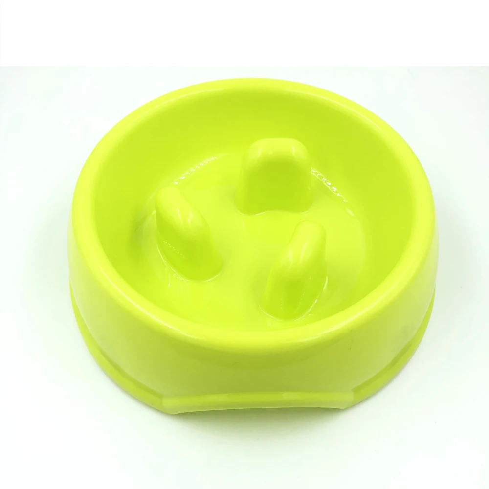 Pet Dog Feeding Food Bowls Puppy Slow Down Eating Feeder Dish Bowl Prevent Obesity Pet Dogs Supplies Anti-Gulping  Eating Dish
