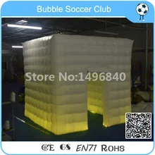 Горячая Дешевые Портативные Надувные стенки фото-павильона для продажи, светодиодный надувной куб стенд