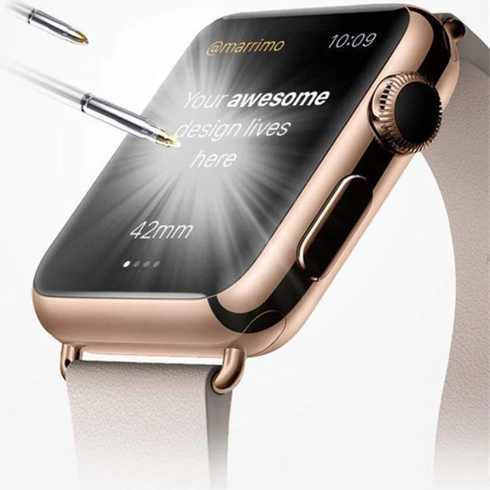Buy CRESTED Full Cover Tempered film For Apple Watch 4