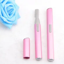 Mulheres Senhoras Corpo Navalha Shaver Depilador Mini Portátil Da Sobrancelha Trimmer Electric Depilação HJL2017