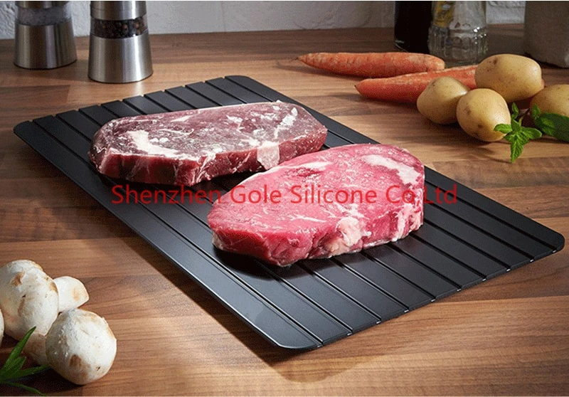15pcs/lot Magic Defrost Tray Metal Plate Defrosting Safe Fast Thawing Frozen Meat Fish Sea Food Kitchen Cook Gadget Tool | Дом и сад
