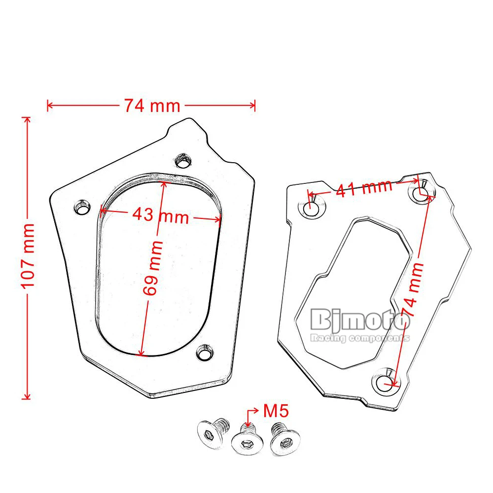 Side Stand Enlarge For BMW R1200GS (7)