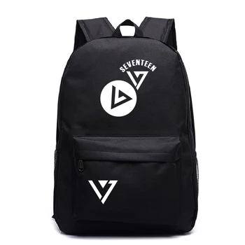 

Seventeen Backpack School Rucksack Fashion Backpack Gift Beautiful Men Women Boys Girls Mochila Laptop Bag for Teens Traval Bag