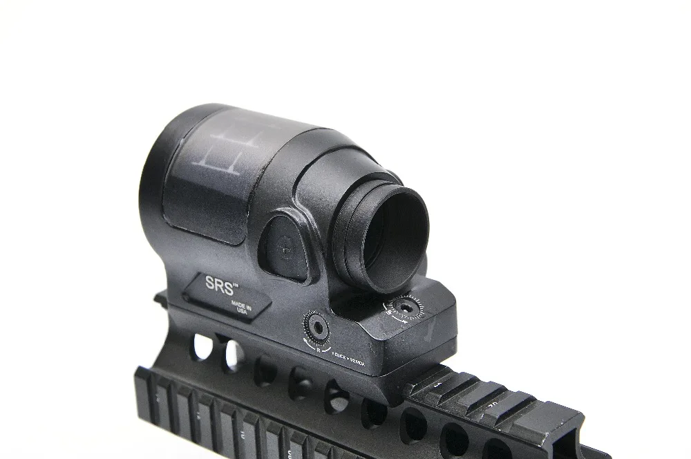 Trijicon SRS солнечная мощность красный точечный прицел 1X38 Коллиматорный прицел рефлекторный прицел с QD Крепление Оптика прицел охота