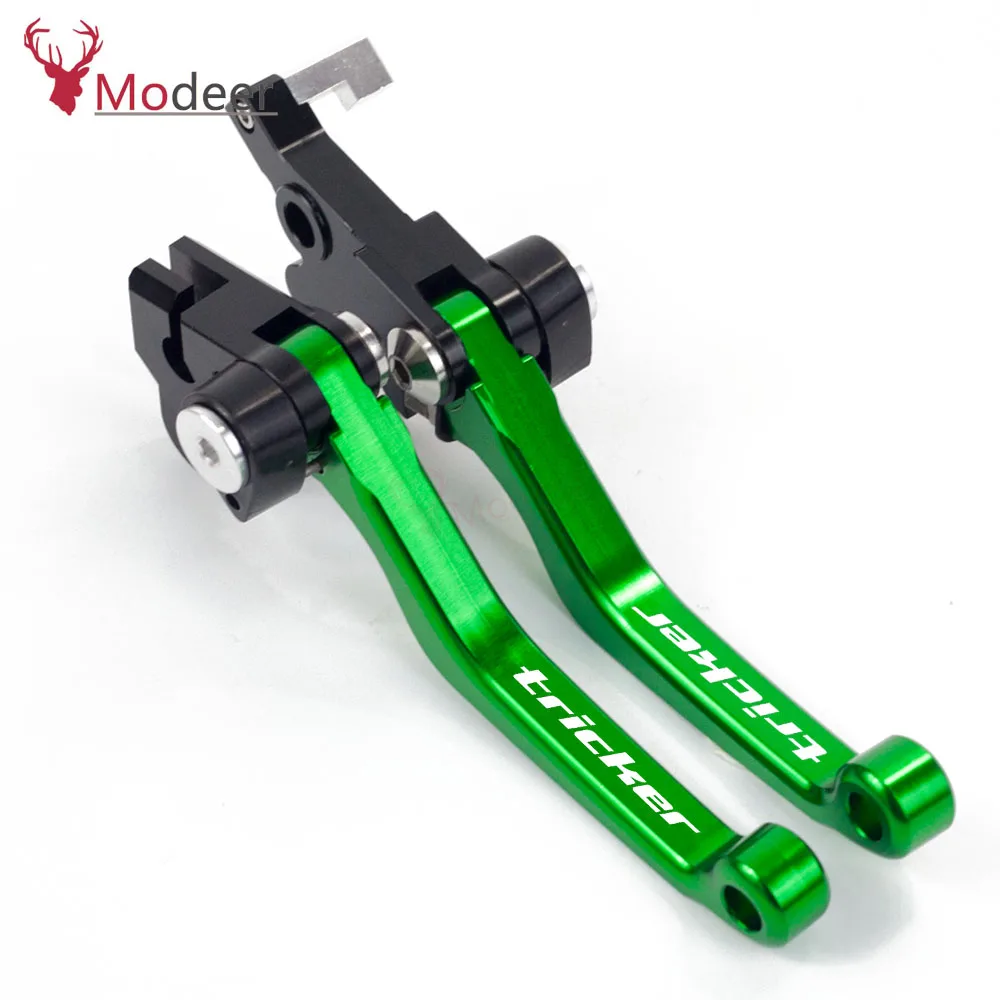 Для YAMAHA TRICKER 2004 2009 2010 2012 2013 алюминиевый мотоцикл Pivot Dirt Bike тормозные рычаги