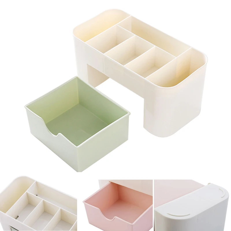 Hoomall-Plastic-Cosmetic-Organizer-Jewelry-Box-Office-Storage-Drawer-Desk-Makeup-Case-Brush-Box-Lipstick-Casket