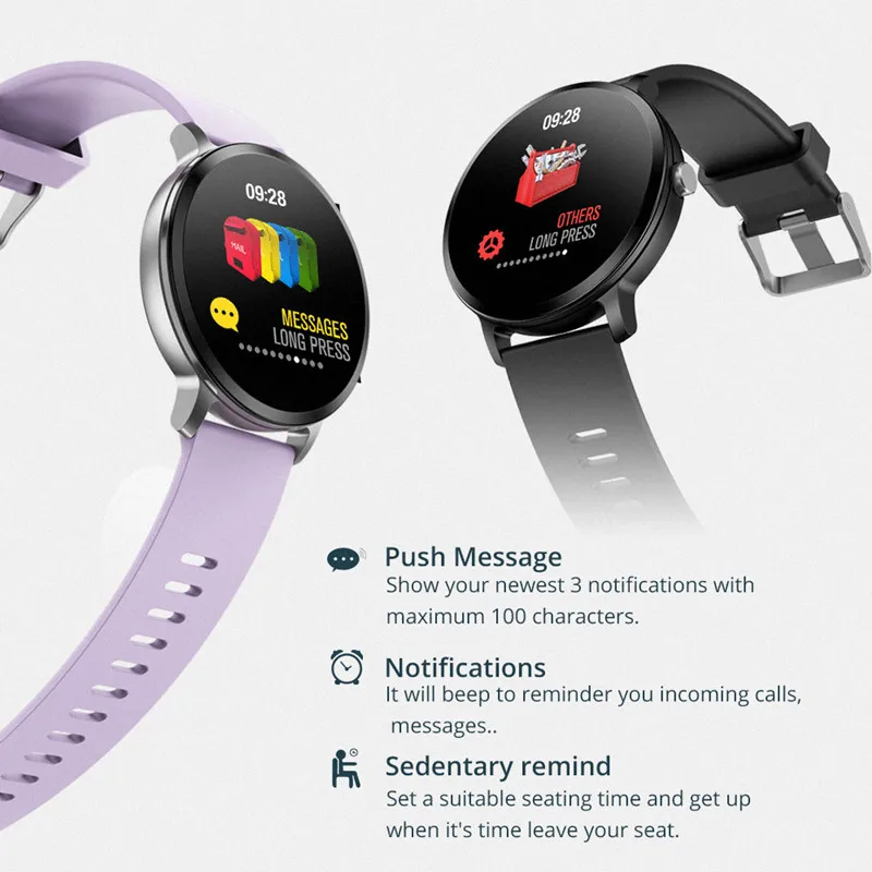 

V11 Smart Watch Blood Pressure Vibration Weather Forecast Smartwatch Men Women Activity Fitness Bracelet for Android IOS