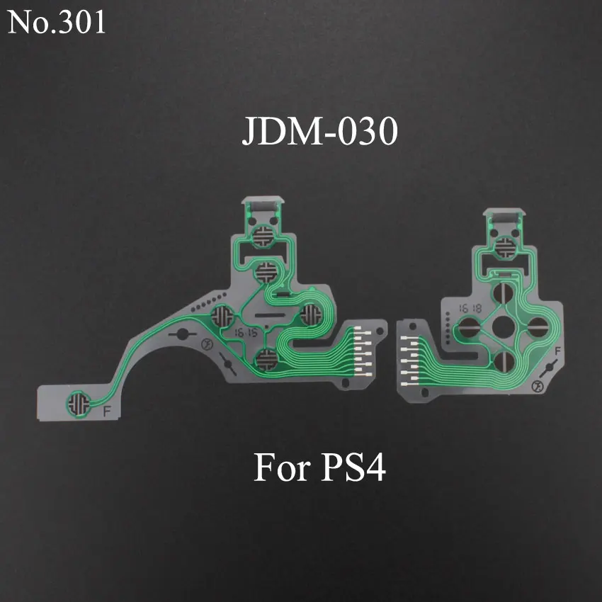 YuXi печатная плата PCB лента для sony PS4 Dualshock 4 Pro тонкая беспроводная проводящая пленка для контроллера пленка клавиатура гибкий кабель - Цвет: JDM-030