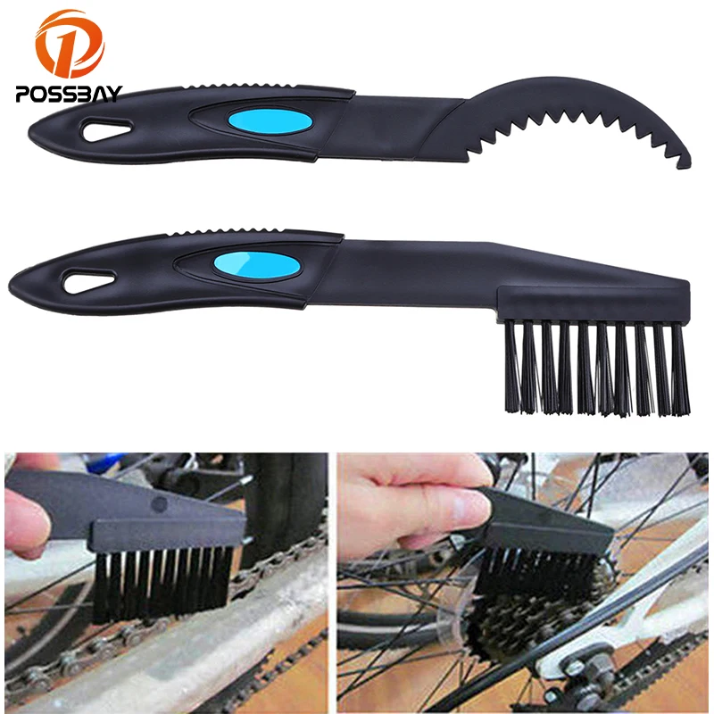 1Set Gear Grunge Brush Cleaner Chain Wheel Flywheel Bicycle Crankset