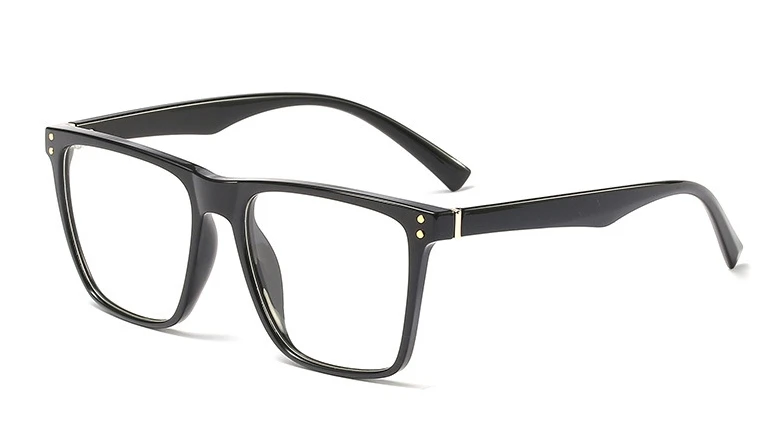 TR90 квадратные рисовые очки для ногтей, оправа для мужчин и женщин, оптические модные компьютерные очки 45845
