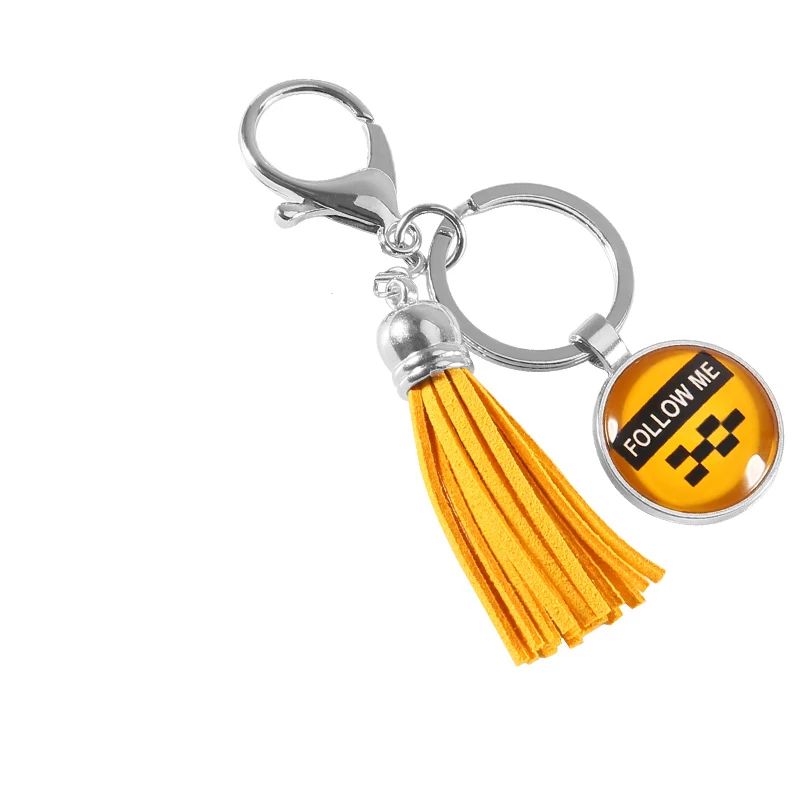 TASSLE KEYCHAIN follow me keyring1