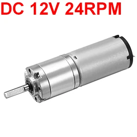 

Uxcell High Quality 1PCS DC 12V 24RPM Planetary Motor w Carbon Brush Gearbox Speed Reducer 22mm Diameter DIY Great Replacement