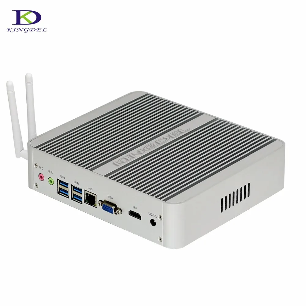 2017 Big Promtion Fanless HTPC with 7th Gen Kaby Lake Core i3 7100U Win 10 font