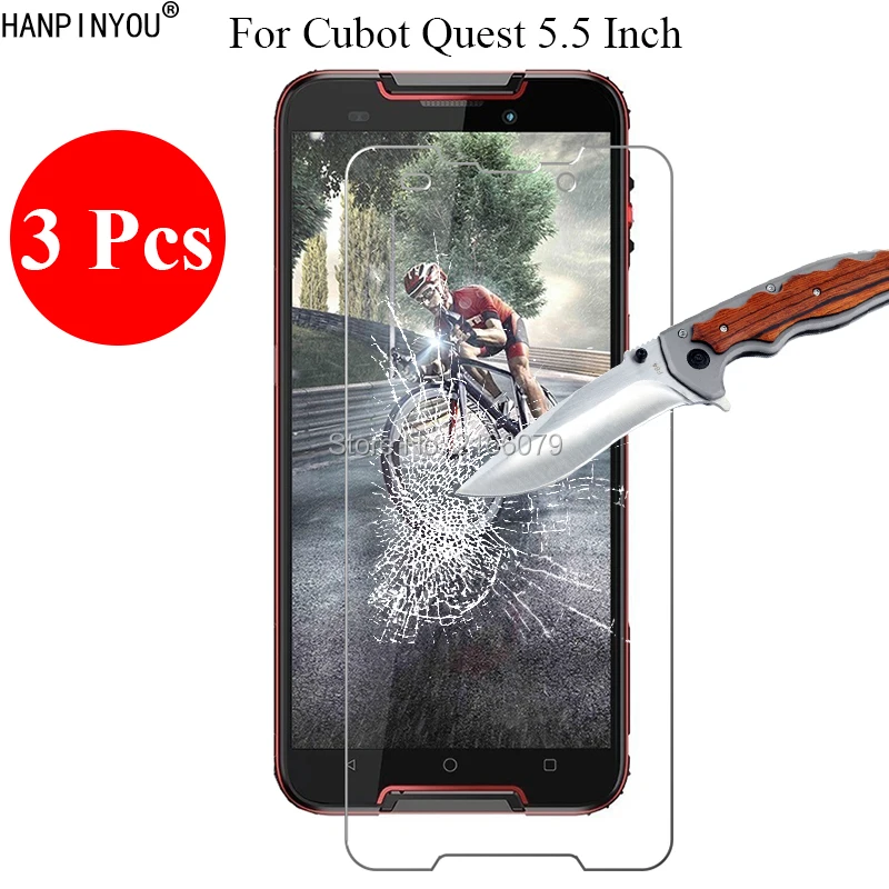 Защитное стекло закаленное 9H 2.5D для Cubot Quest 5 5-дюймовый экран + инструменты очистки