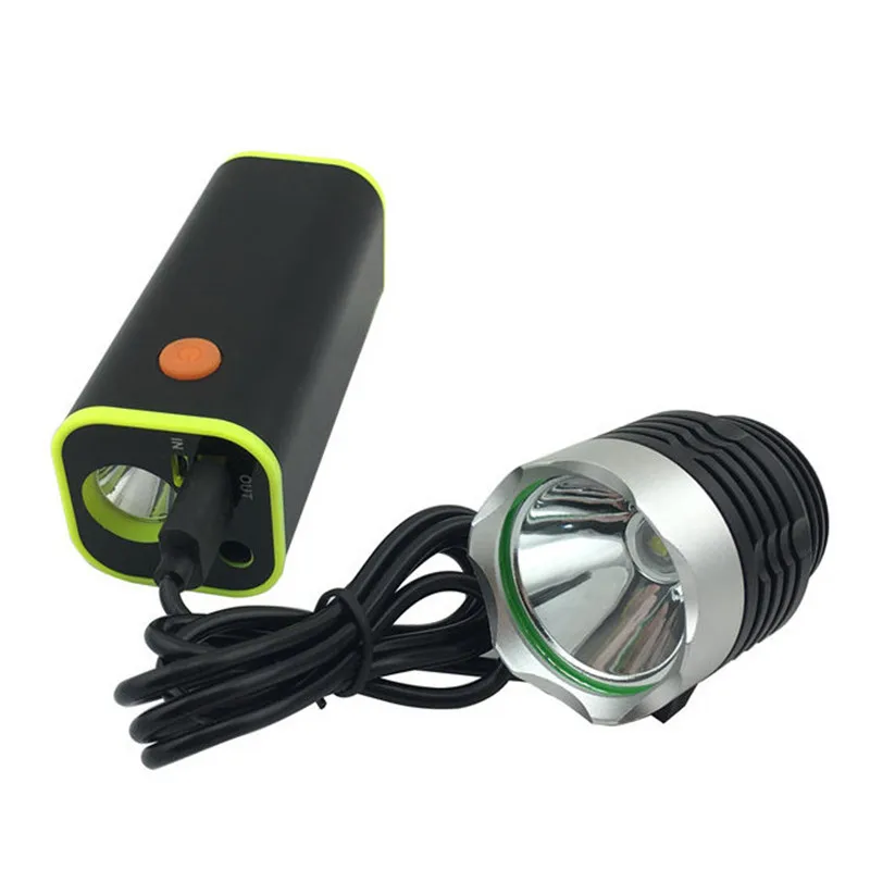 Sale Cycling 18650 Battery Box USB Charger LED Light Mobile For Bike Light Phone Tablet Audio Player Power Bank with Portable Bag 2