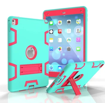 

Cover Case For iPad Pro 9.7" inch 2016 Cover High Impact Resistant Hybrid Three Layer Heavy Duty Armor Defender Full Body Cases