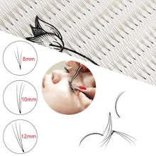 400 кластеры 3D волна индивидуальная норка волосы Накладные ресницы профессиональное наращивание Полупостоянный для наращивания ресниц Макияж инструмент