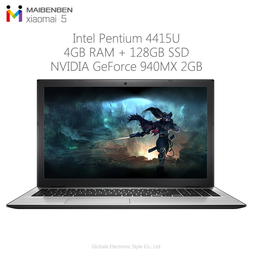 Оригинальный Maibenben Xiaomai 5 игровой ноутбук 15 6 дюймов Windows 10 домашний Intel 4415U