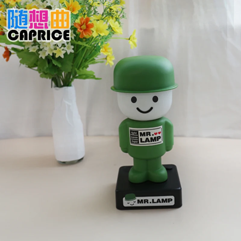  The lamp USB light energy-saving switch creative post free baby bedroom lamp bedside lamp plug - 32757477099