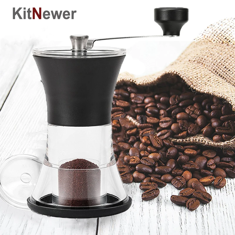 

Washable ABS Ceramic core Stainless Steel Grinder Washable Manual Coffee Grinder Ceramic Core Coffee Grinder