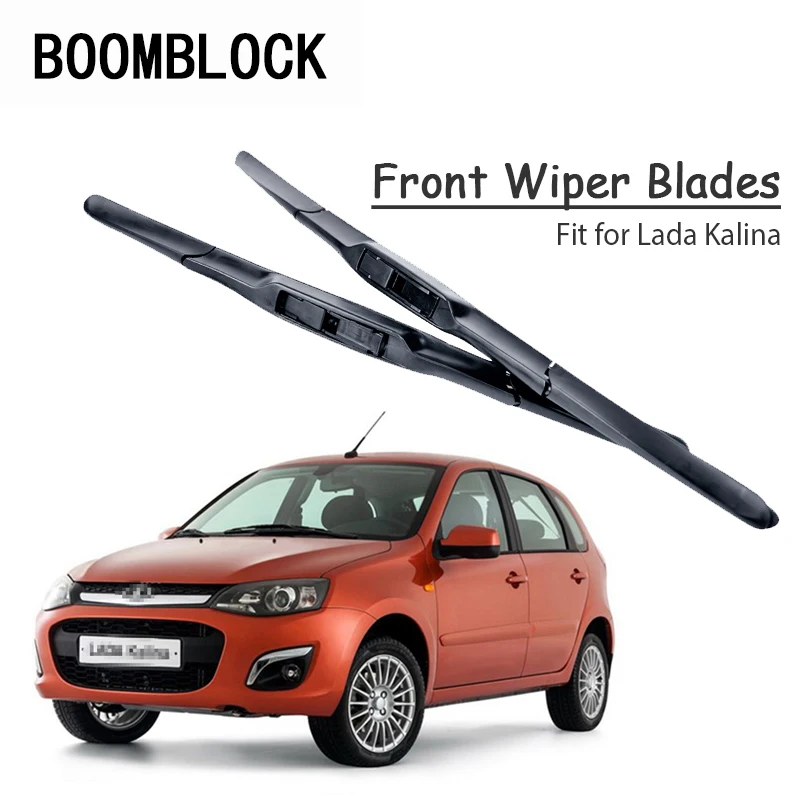 

Car Windshield Rubber Front Wiper Blades Arm Kit For Lada Kalina 2013 2012 2011 2010-2004 Windscreen Original Wiper Accessories