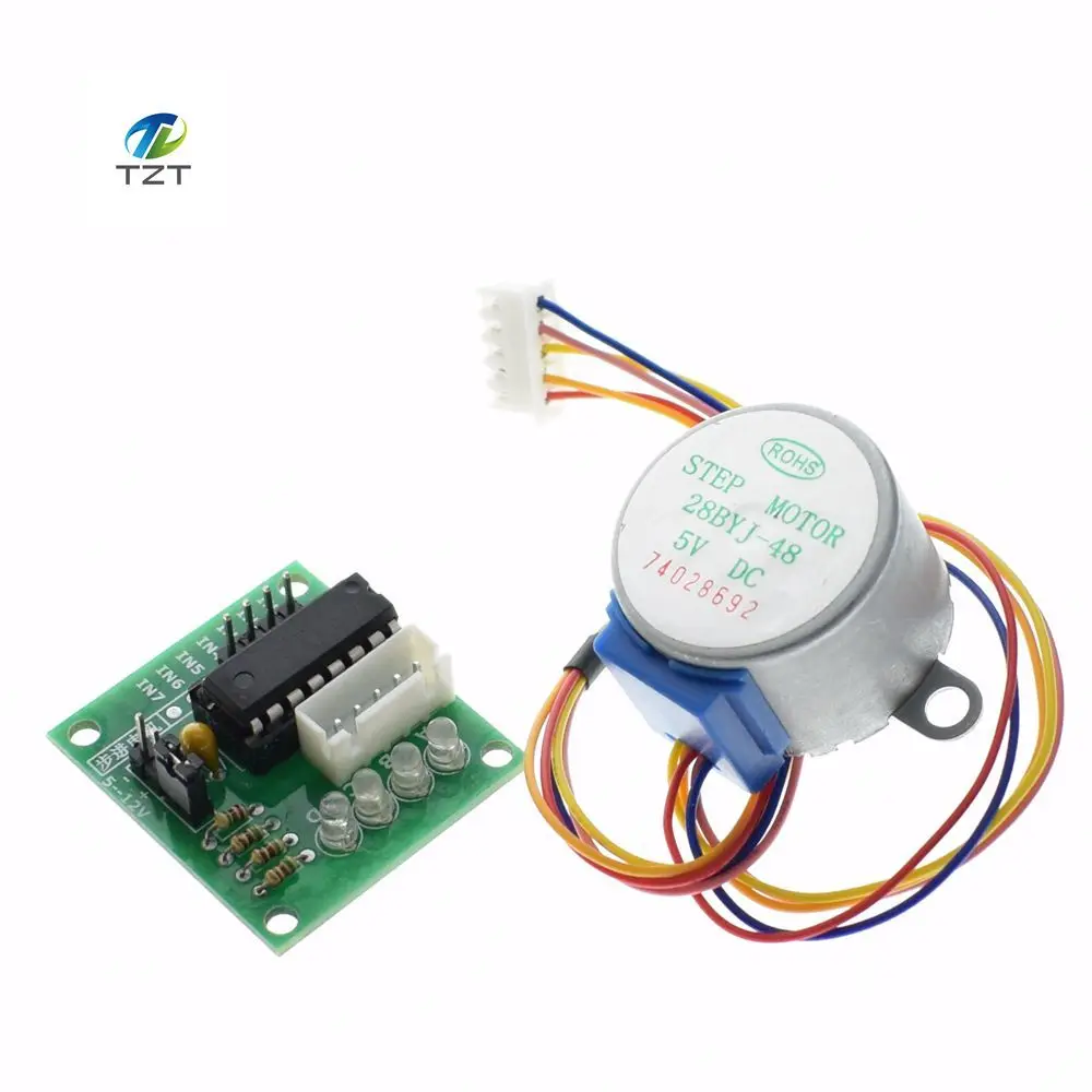 

1LOTS 28BYJ-48-5V 4 phase Stepper Motor+ Driver Board ULN2003 for Arduino 1 x Stepper motor +1x ULN2003 Driver board