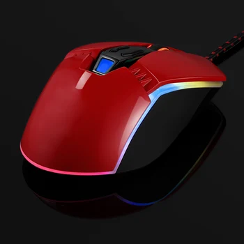 

Wired Gaming Mouse 4000 DPI 4-Speed DPI Adjustment RGB Backlight for Laptop PC LSMK99