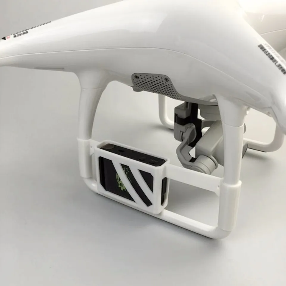 DJI Phantom 4 Parts 3D Printed Mounting Bracket Protector Mount Bracket Holder Frame For TK 102 RF V16 GPS Tracker