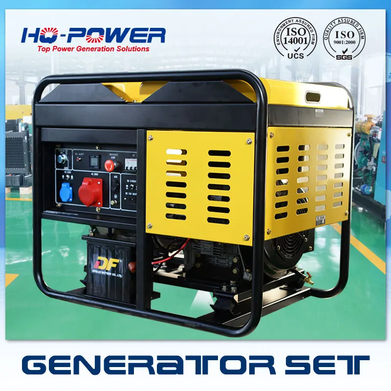Air Cooled Diesel Generator Home Use open type Diesel Generator 10KWin Diesel Generators from