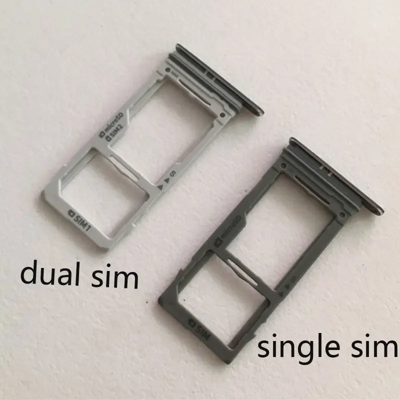 High quality sim tray For Samsung Galaxy S9 G960 G960F plus G965 G965F Single Dual Sim Card Tray Holder | Мобильные телефоны и