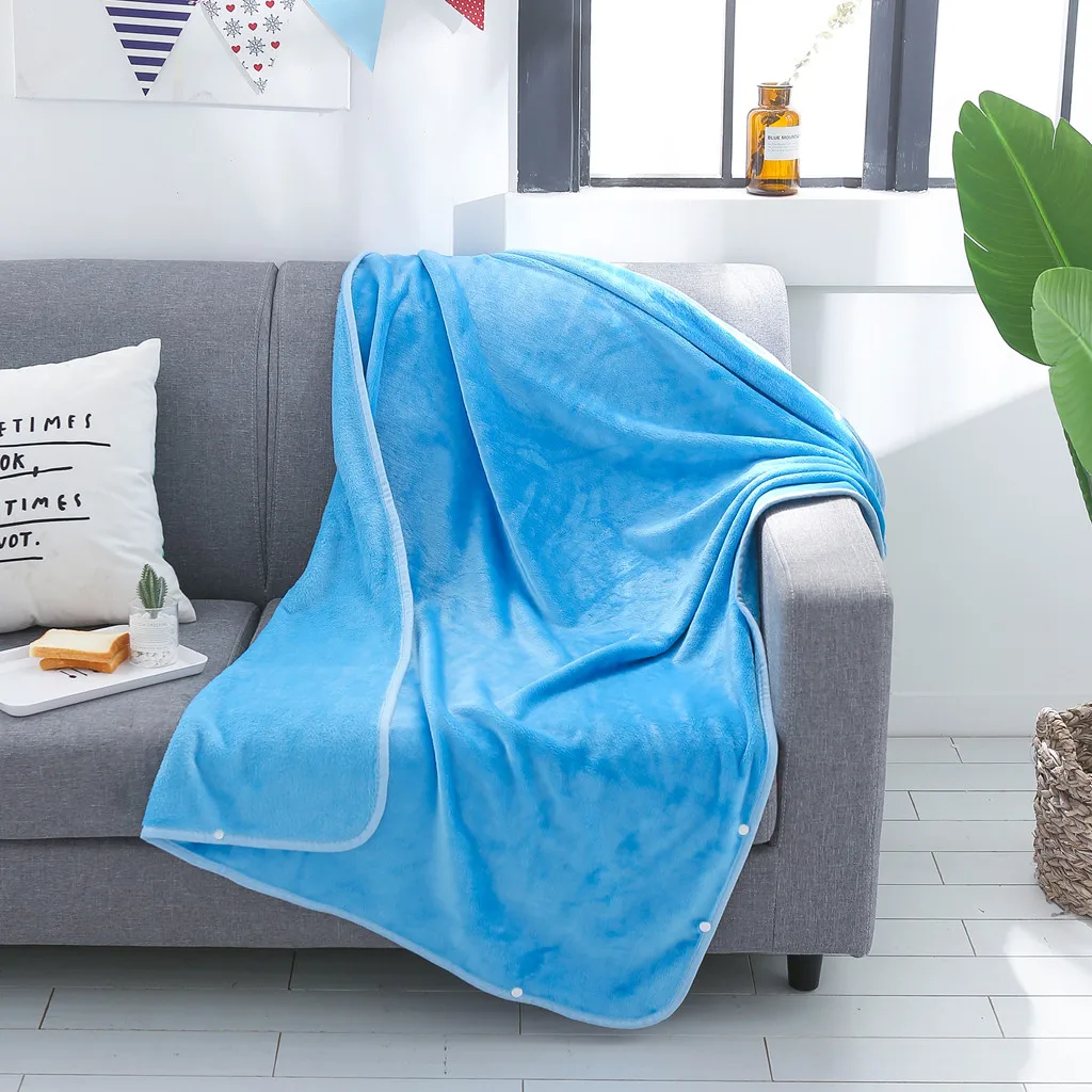 

Family Blanket for Kids Cartoon Microfiber Jurassic Plush Sherpa Throw Blanket on Bed Sofa Boys Bedding L3#5%