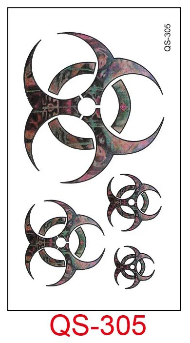 

Waterproof Temporary Tattoo Stickers circle graph fake Tatto Geometric animal Flash Tatoo Hand Back Foot for Girl Women Men