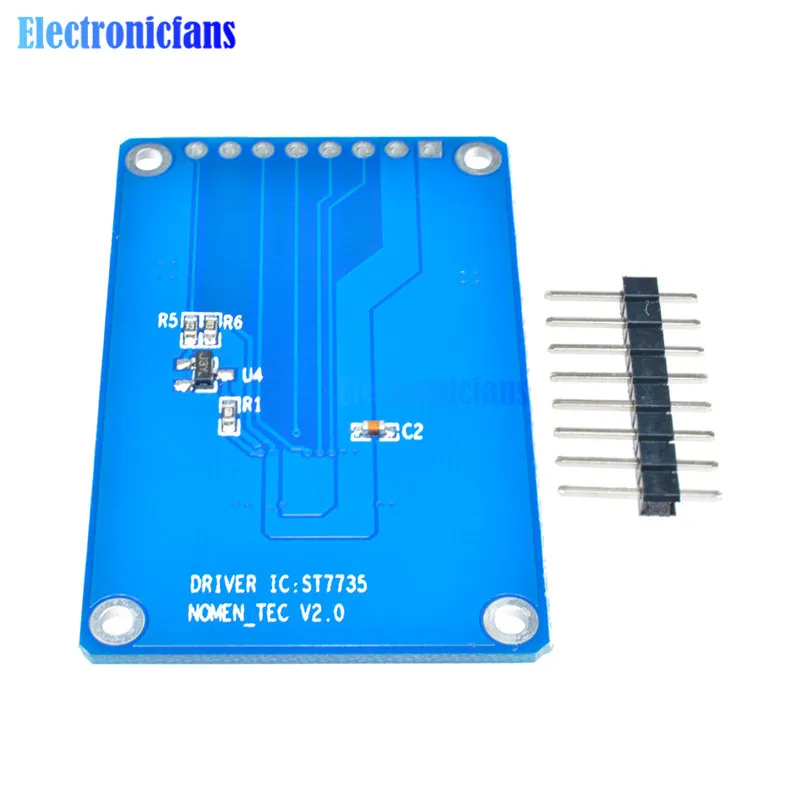 1,44 в 3,3 дюймов TFT ЖК-дисплей модуль 128*128 полный цвет 8 Pin SPI серийный интерфейс ST7735S 1,44 "128x128 ЖК-модуль