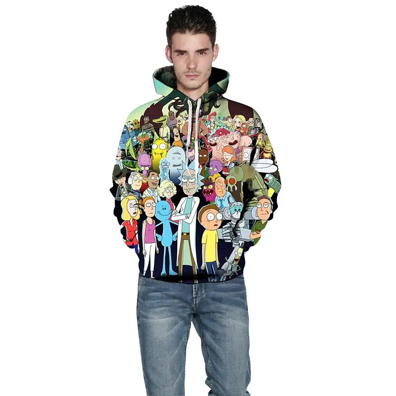 Headbook Fashion 3d Print Anime Hoodies Men/Women Thin Cool 3d Sweatshirts Cartoon Characters Print Hooded Hoodies YXQL686