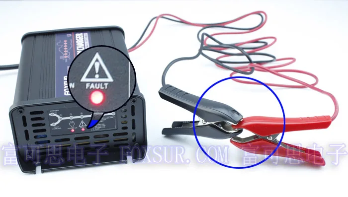 FOXSUR 12V 10A 7-stage smart Lead Acid Battery Charger, Car battery charger, MCU controll, pulse charge Maintainer & Desulfator FOXSUR 12V 10A 7-stage smart Lead Acid Battery Charger, Car battery charger, MCU controll, pulse charge Maintainer & Desulfator