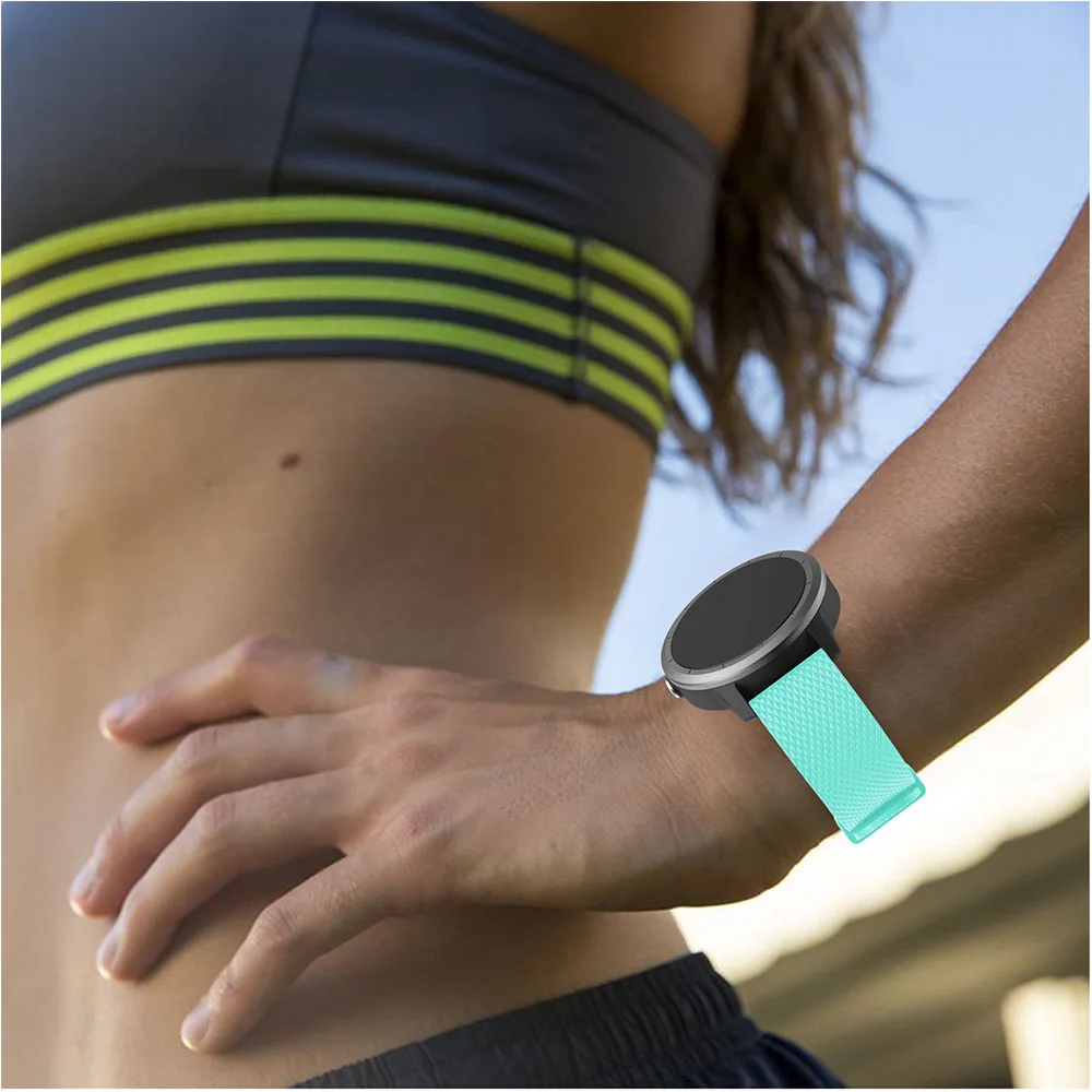 Ремешок спортивный для наручных часов Garmin Vivoactive 3 сменный Браслет Samsung Gear S2