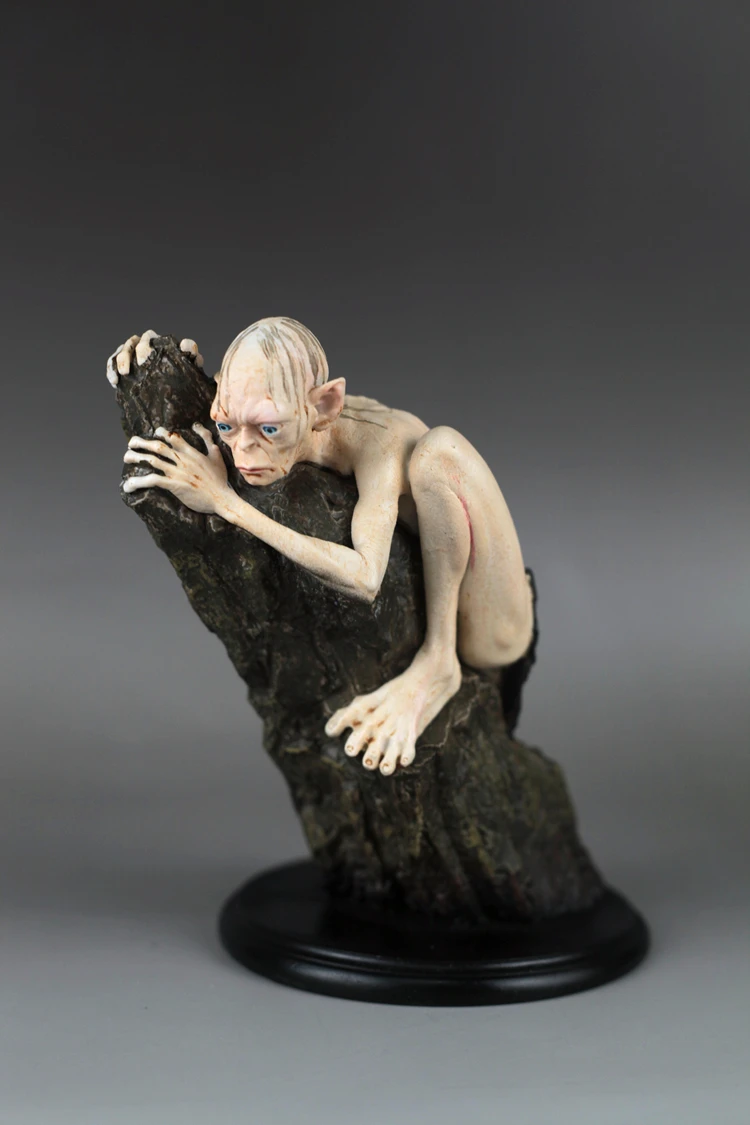 Дропшиппинг Lotr 15 см Gollum фигурка 2 вида цветов из смолы GOLLUM с базой Коллекционная