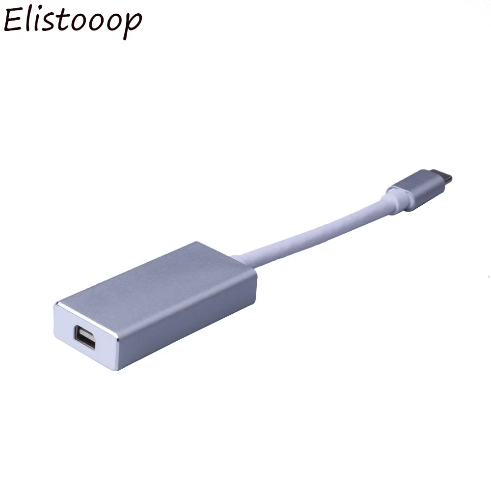 Адаптер порта USB Type c к мини дисплею C кабелю Mini DP второй дисплей и монитор для Apple