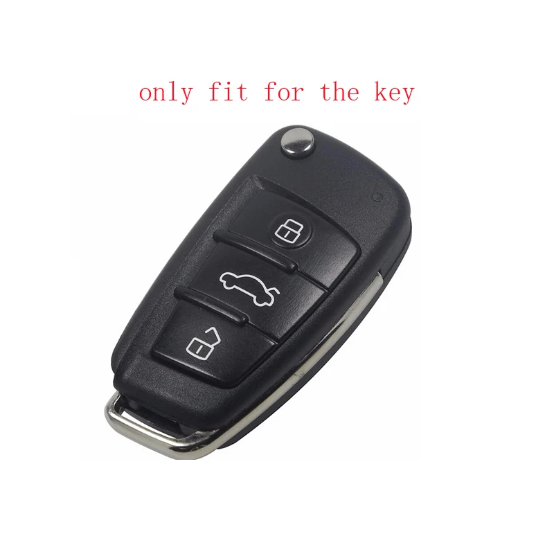 Силиконовый защитный чехол ZAD для Audi Sline A3 A5 Q3 Q5 A6 C5 C6 A4 B6 B7 B8 TT 80 S6 Автомобильный