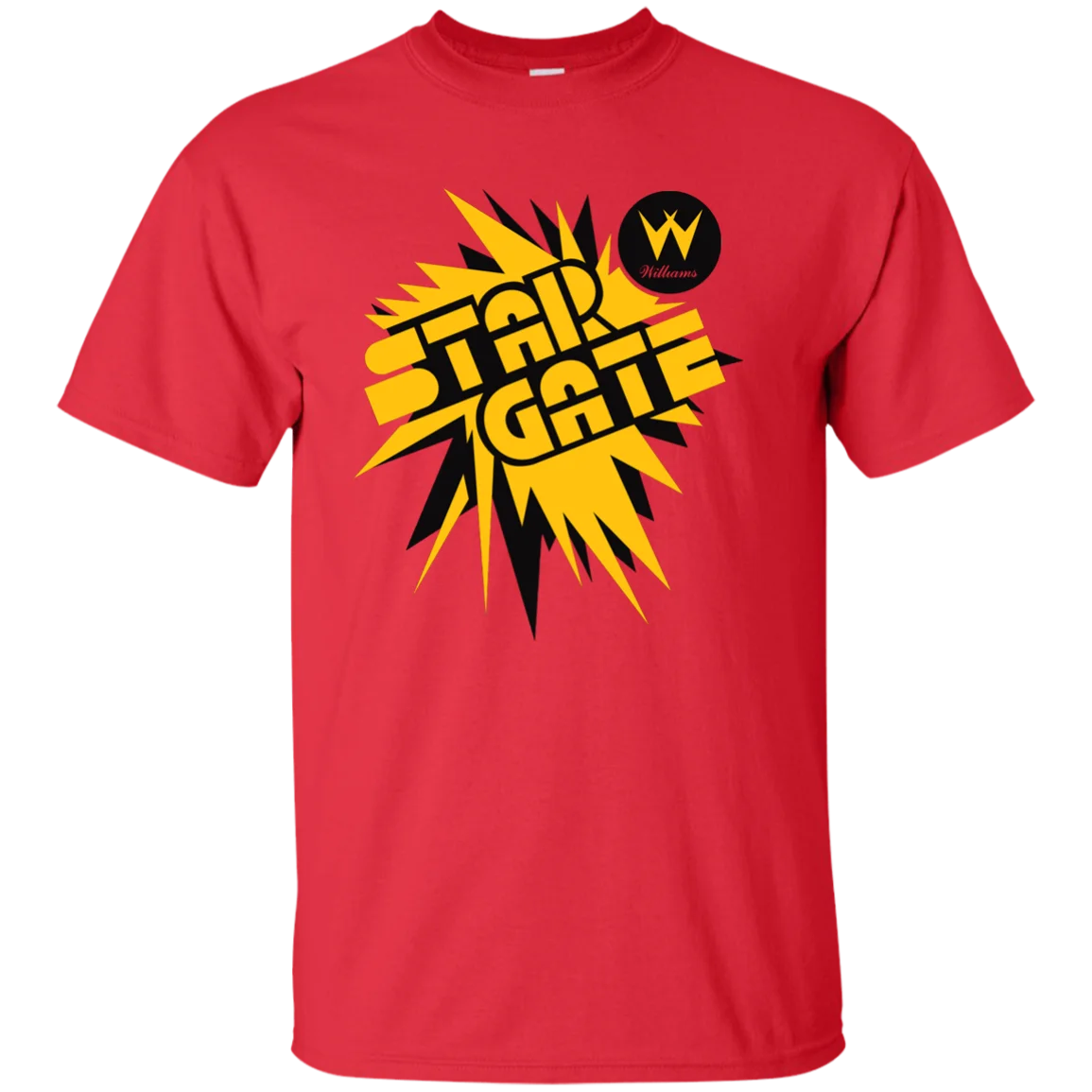 

StarGate, Star Gate, Retro, Arcade, Cabinet, Logo, Williams, Pinball, Video Game Cool Casual pride t shirt men Unisex Fashion