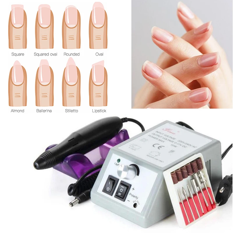 Nail polishing machine